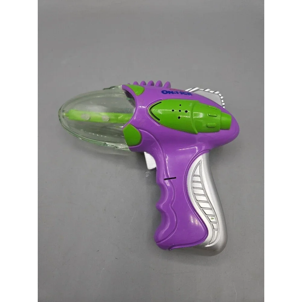 Disney On Ice Buzz Lightyear Blaster Gun Lights Sound Tested Works Purple Green